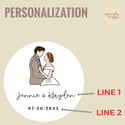 Wedding Favor Stickers/ Wedding Invitation Stickers  결혼 답례품 스티커/ 청첩장 스티커