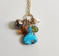 Image 2 of Turquoise Cluster Jewelry
