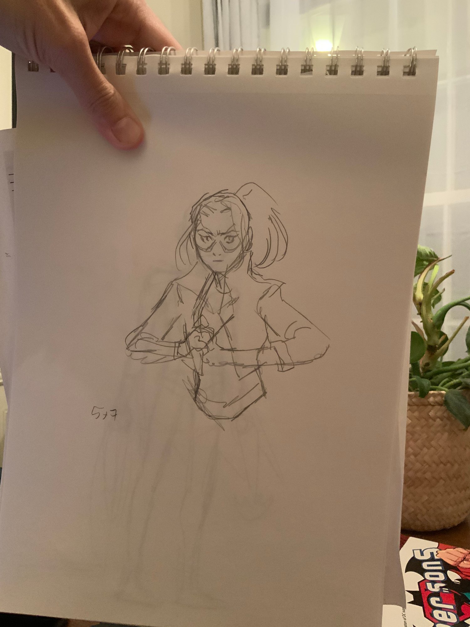 Image of Dreamer Drawing + original sketch