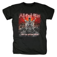 Image 1 of ALL OUT WAR "KILLING FIELDS" T SHIRT