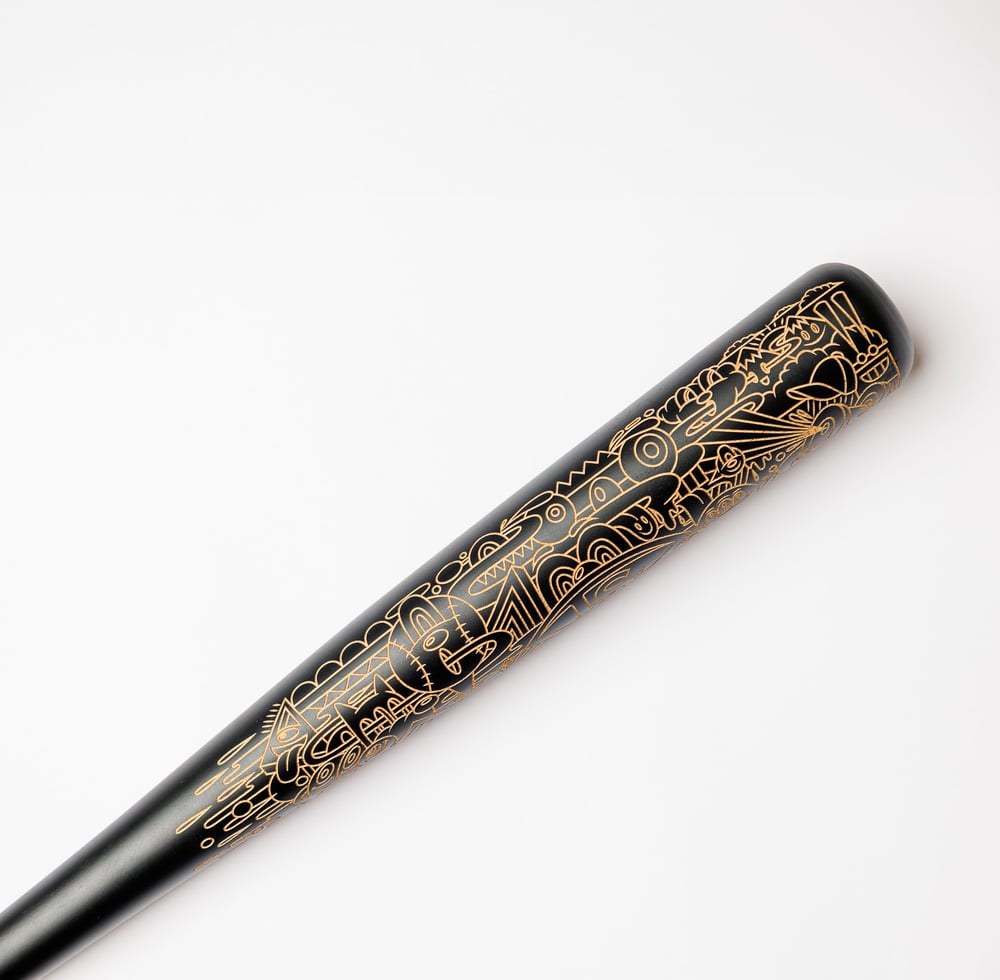 Image of GREG MIKE X LOUISVILLE SLUGGER BAT 