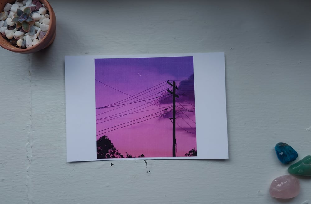 Image of summer night print