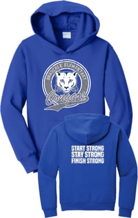 Image 1 of Brauchle Cougars Blue Hoodie