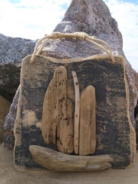 Image 1 of Sailboat Driftwood ( ship / ship / sea / nautical )