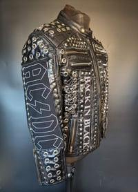 Image 16 of MENS CUSTOM MADE HEAVY METAL JACKET