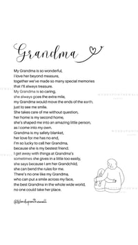 Image 1 of The one about Grandma