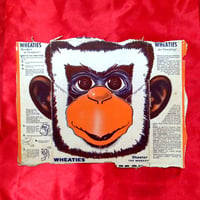 Image 1 of Skeeter (The Monkey) - Wheaties Cereal mask (1940s-50s) - backside