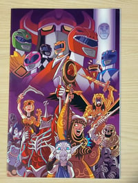 Image 1 of Mighty Morphin Power Rangers #3 - Motor City Comic Con Exclusive Virgin Variant