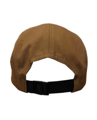 Image 2 of CJ BLOCK LABEL 5-PANEL CAP CARAMEL