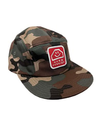 Image 1 of CJ CAMO CAMPER  5-PANEL CAP 