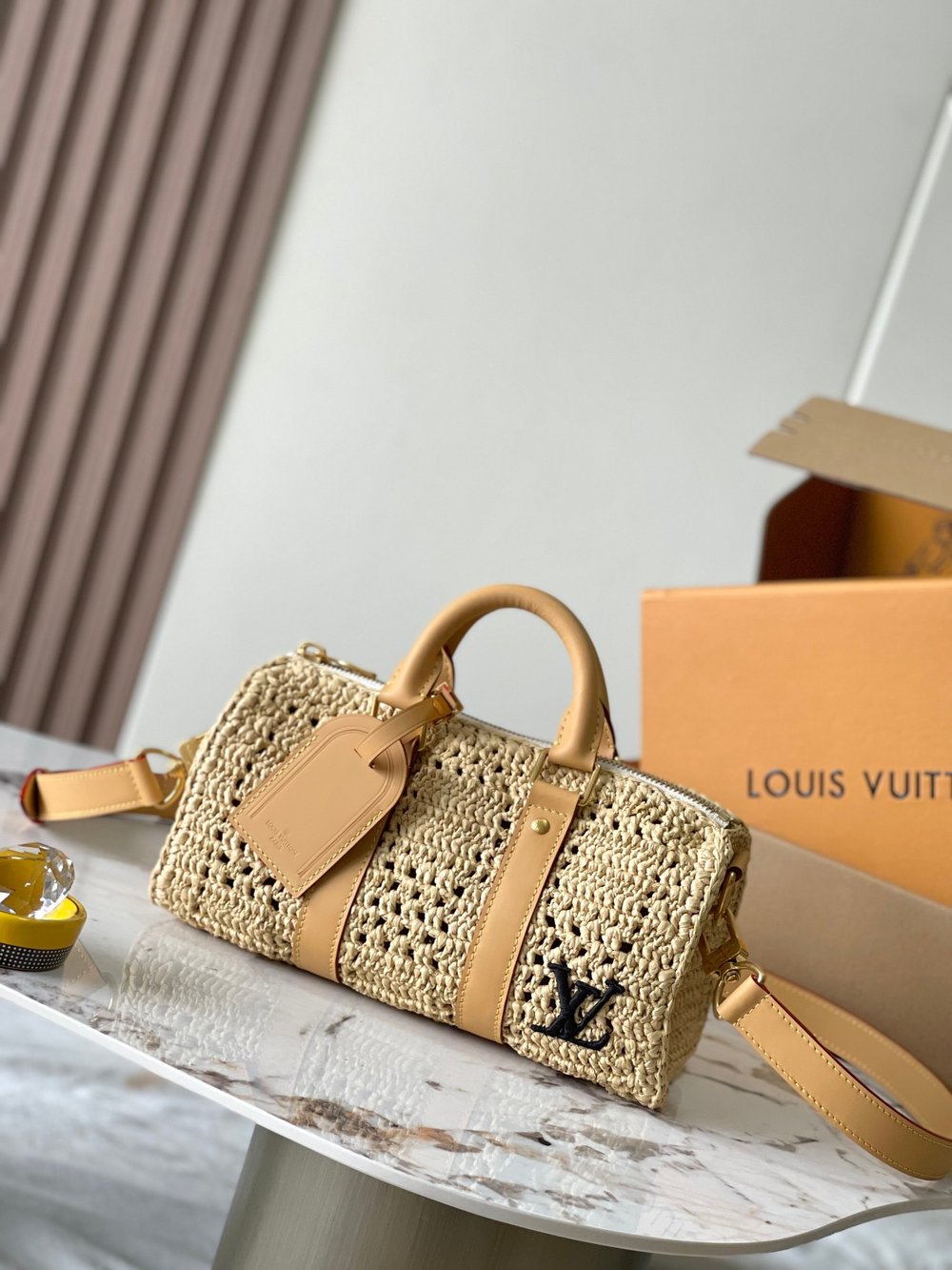 LV Woven Speedy Keepall