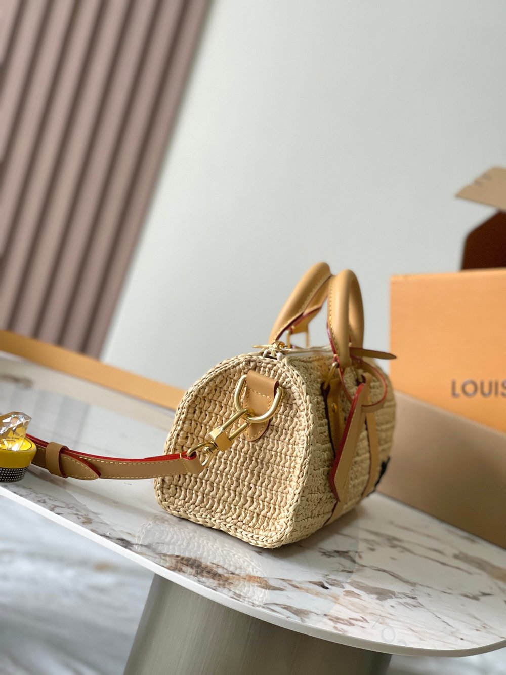 LV Woven Speedy Keepall