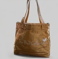 Image 1 of Glossy Tote (Brown)