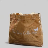 Image 2 of Glossy Tote (Brown)