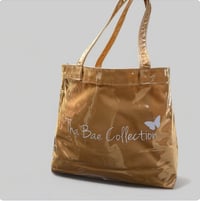 Image 3 of Glossy Tote (Brown)