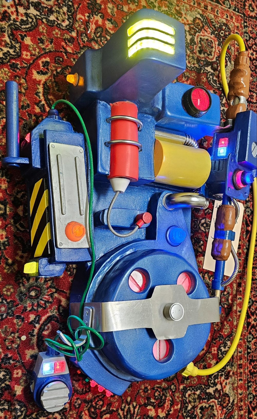 Real Ghostbusters  cartoon style Proton Pack and Ghost Trap