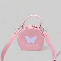 Image 1 of Signature Leather Drum Bag (Pink)