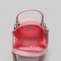 Image 3 of Signature Leather Drum Bag (Pink)