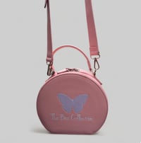 Image 4 of Signature Leather Drum Bag (Pink)