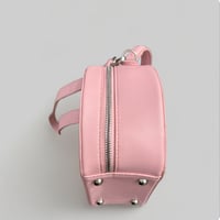 Image 5 of Signature Leather Drum Bag (Pink)