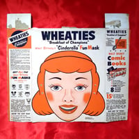 Image 1 of Cinderella (Walt Disney) - Wheaties Cereal mask (1951) - backside