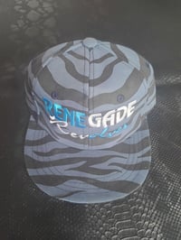 Image 1 of Azure Zebra Strapback