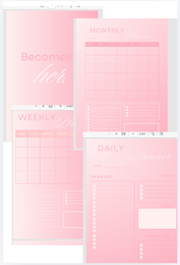 PDF,pink planer