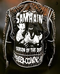 Image 2 of SAMHAIN CUSTOM PUNK BIKER JACKET