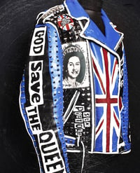 Image 5 of SEX PISTOLS CUSTOM PUNK BIKER JACKET