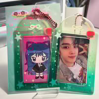 Image 1 of Melon Soda Transparent Card Holder 