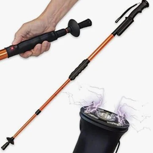 Image of Zap Hike n' Strike - 950,000 Volts - Hiking Cane with Stun End