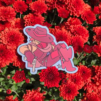 Image 1 of OUTWORLD COWBOY STICKER