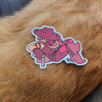 Image 2 of OUTWORLD COWBOY STICKER