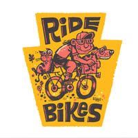 Image 2 of RIDE BIKES sticker Pre-Order