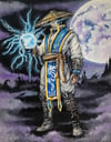 'RAIDEN' PRINT (14x11)