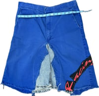 Image 3 of RACING JEAN SHORTS