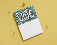Image 8 of 100  of “VOTE” Variety Bundle - Postcards To Voters