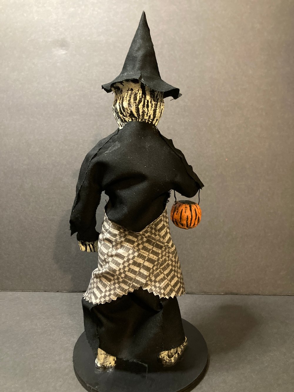 Vintage Halloween Inspired Witch Trick Or Treater