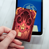 Alastor Radio Credit Card Cover