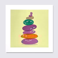 Image 1 of LIVE, LAUGH, PILE OF ROCKS