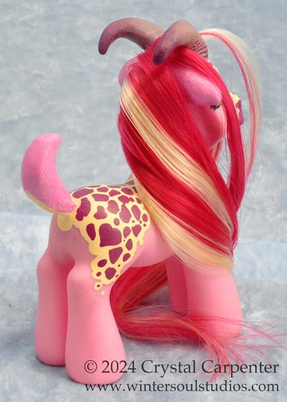 Image of Foxglove Fae the GoatPony - Custom MLP