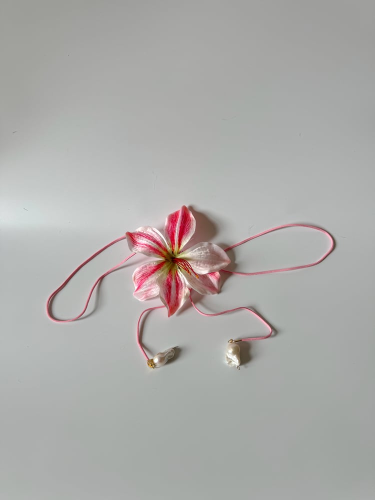 Image of amaryllis choker