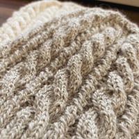 Image 4 of Hand Knitted Cable Beanies