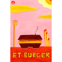 Burger House - ET Burger (Print)