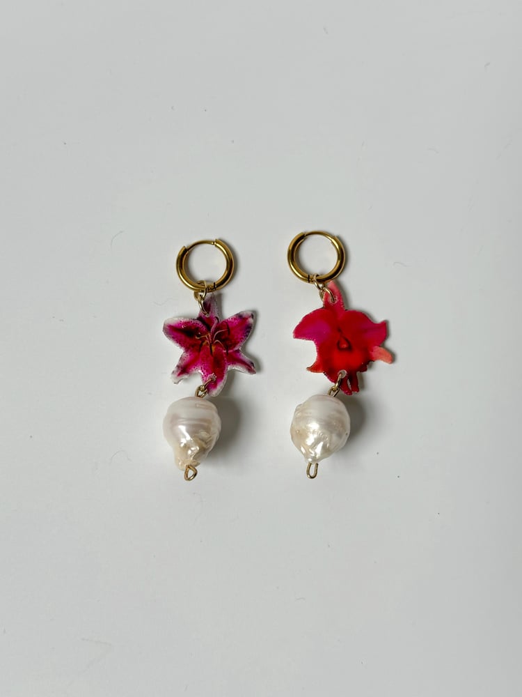 Image of stargazer earrings