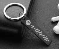 Black Strike-A-Chord Keychain