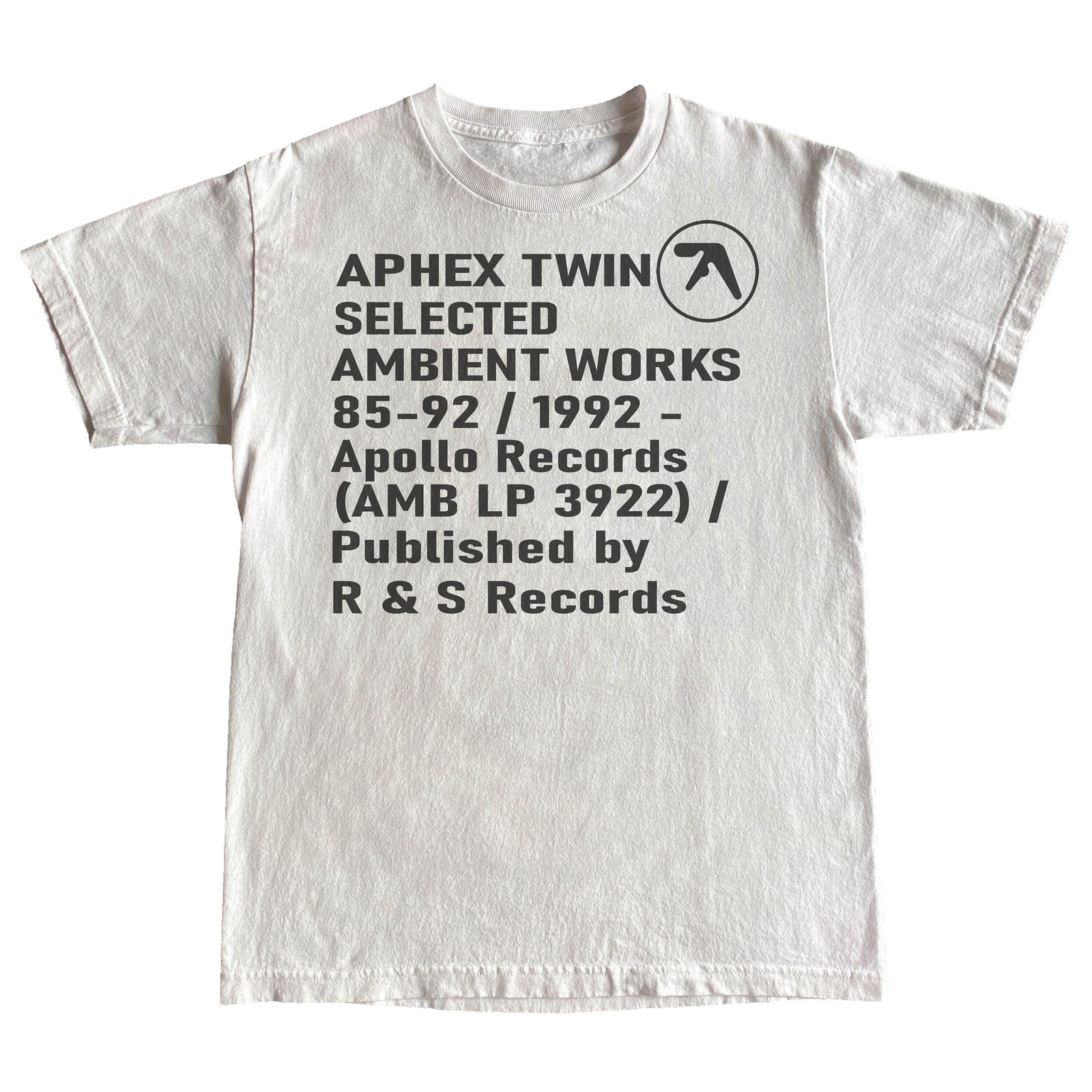 aphex twin ambient works records t shirt-2f63eb56 | y2kbandtees