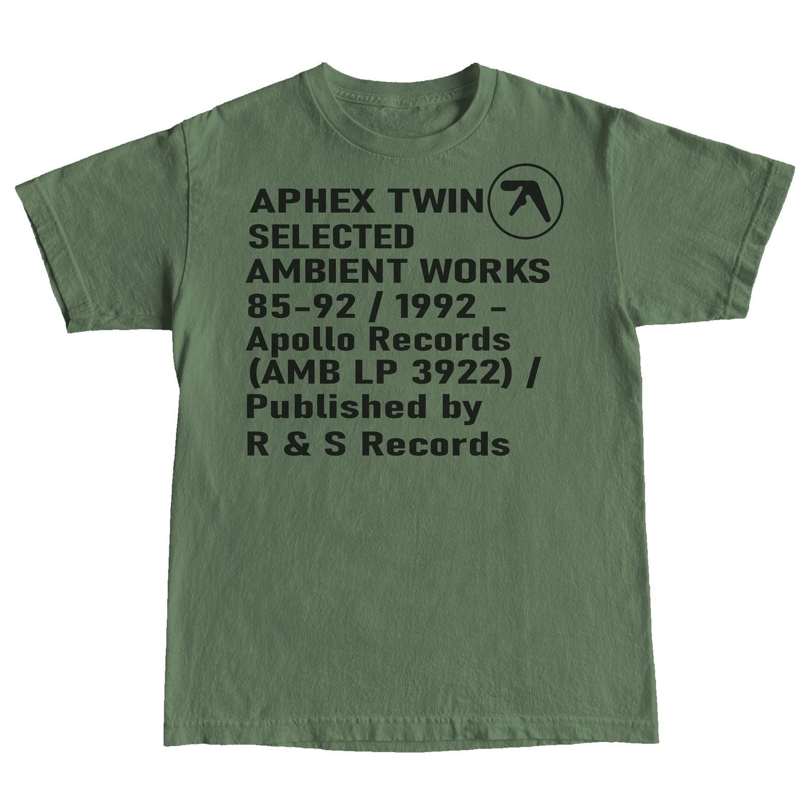 aphex twin ambient works records t shirt-2f63eb56 | y2kbandtees