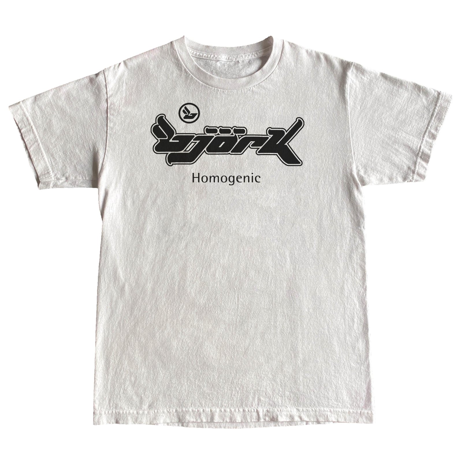 Bjork Homogenic Circle Logo T-shirt Bjork Greatest Hits 2002