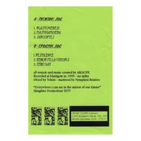 Image 2 of Argiope "Original Waters" Cassette (Purveyors Arm Of Distribution)
